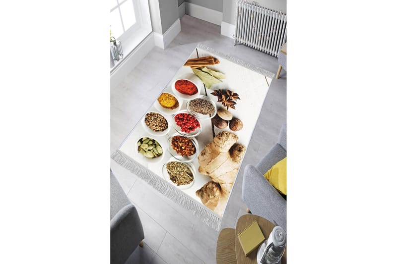 Matte (120 x 180) Homefesto - Bomull - Flerfarget/Fløyel - Tekstiler & tepper - Teppe & matte - Orientalske tepper - Persisk matte