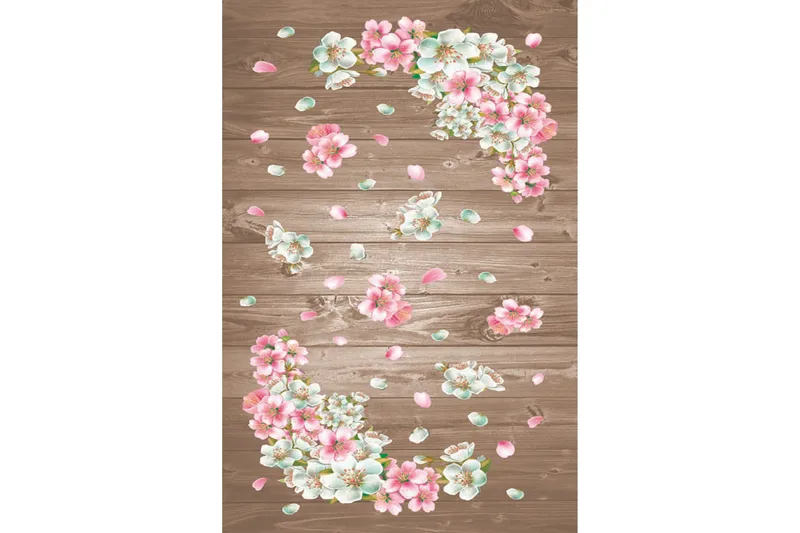 Matte (120 x 180) Homefesto - Bomull - Flerfarget/Fløyel - Tekstiler & tepper - Teppe & matte - Orientalske tepper - Persisk matte