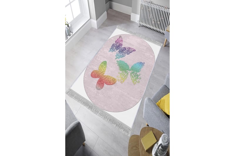 Matte (120 x 180) Homefesto - Bomull - Flerfarget/Fløyel - Tekstiler & tepper - Teppe & matte - Orientalske tepper - Persisk matte