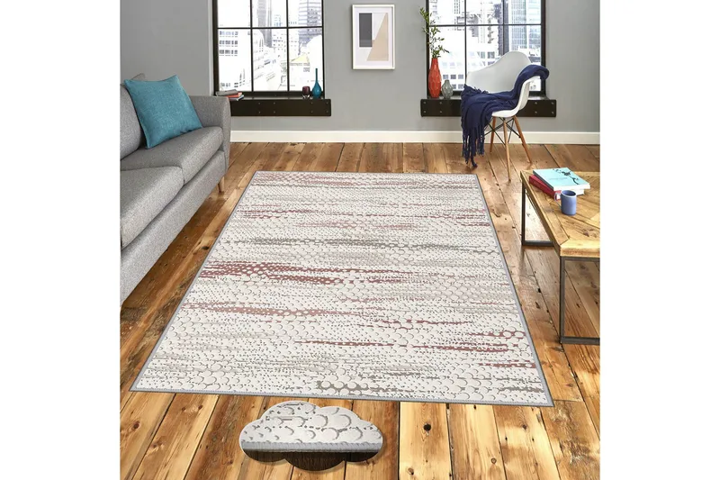 Matte (120x180) Homefesto 4, Flerfarget