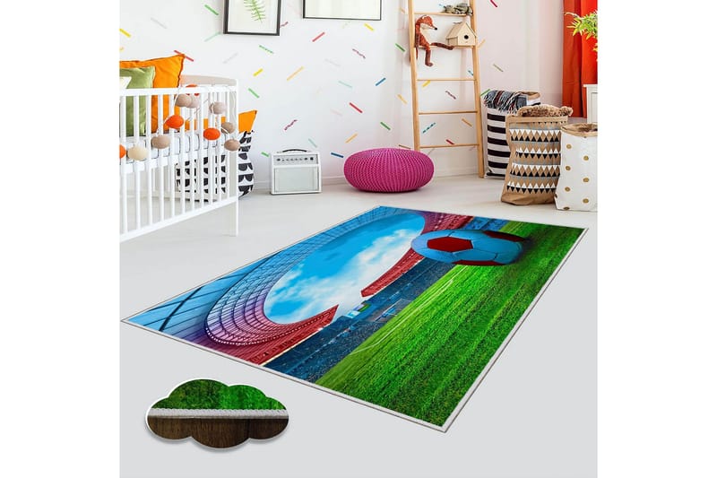 Matte (120x180) Homefesto 5 - Flerfarget - Tekstiler & tepper - Teppe & matte - Orientalske tepper - Persisk matte