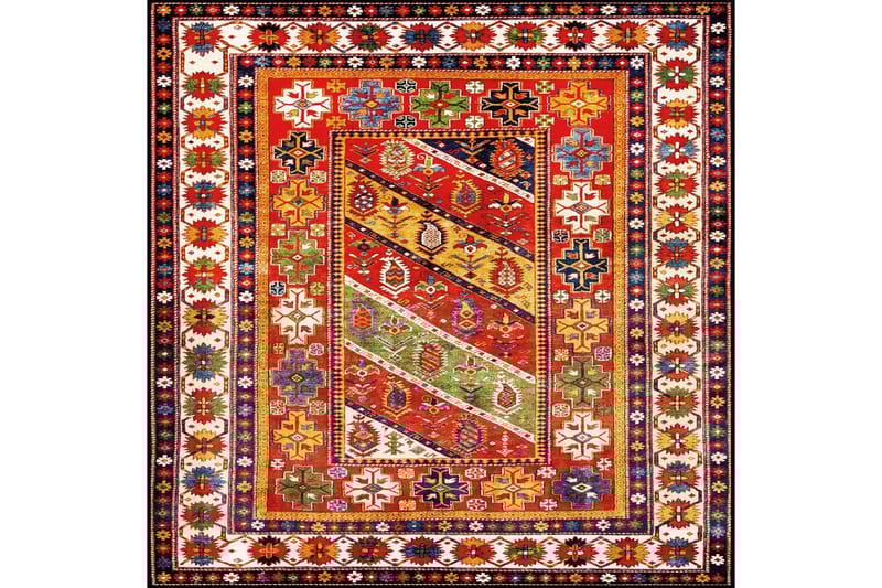 Matte (120x180) Homefesto 5 - Flerfarget - Tekstiler & tepper - Teppe & matte - Orientalske tepper - Persisk matte