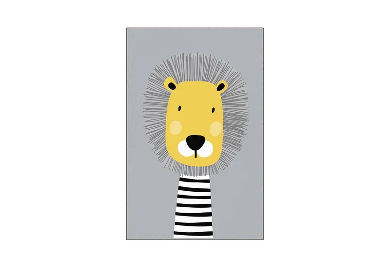 Matte (120x180) Homefesto 5, Flerfarget