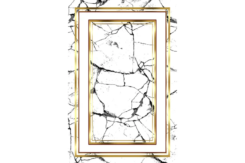 Matte (140 x 220) Homefesto - Bomull - Flerfarget/Fløyel - Tekstiler & tepper - Teppe & matte - Orientalske tepper - Persisk matte