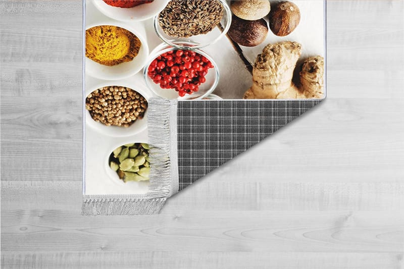 Matte (140 x 220) Homefesto - Bomull - Flerfarget/Fløyel - Tekstiler & tepper - Teppe & matte - Orientalske tepper - Persisk matte