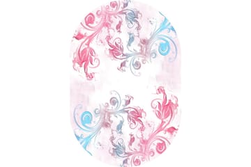 Matte (140 x 220) Homefesto - Bomull - Flerfarget/Fløyel - Tekstiler & tepper - Teppe & matte - Orientalske tepper - Persisk matte