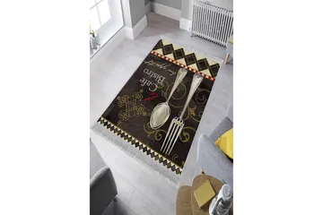 Matte (140 x 220) Homefesto - Bomull - Flerfarget/Fløyel - Tekstiler & tepper - Teppe & matte - Orientalske tepper - Persisk matte
