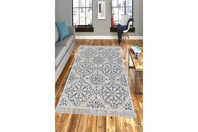 Matte (140 x 220) Homefesto - Bomull, Flerfarget/Fløyel