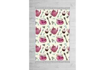 Matte (140 x 220) Homefesto - Bomull - Flerfarget/Fløyel - Tekstiler & tepper - Teppe & matte - Orientalske tepper - Persisk matte