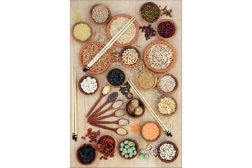 Matte (140 x 220) Homefesto - Bomull - Flerfarget/Fløyel - Tekstiler & tepper - Teppe & matte - Orientalske tepper - Persisk matte