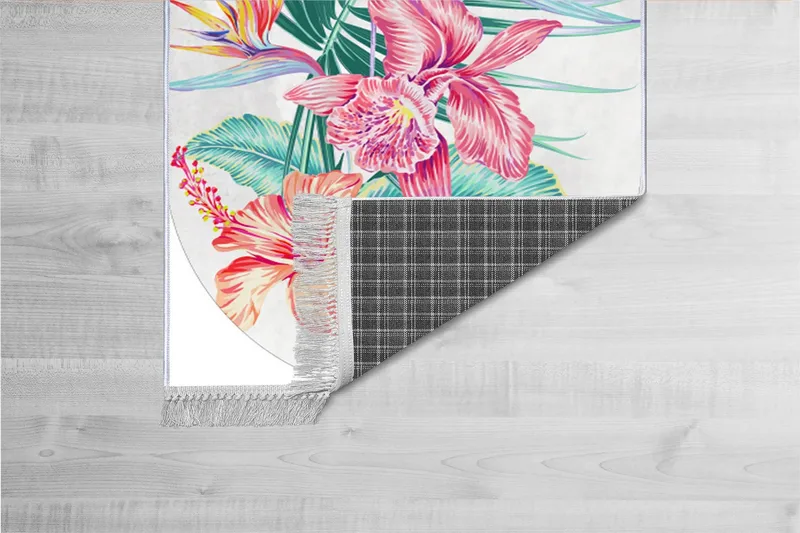 Matte (140 x 220) Homefesto - Bomull - Flerfarget/Fløyel - Tekstiler & tepper - Teppe & matte - Orientalske tepper - Persisk matte