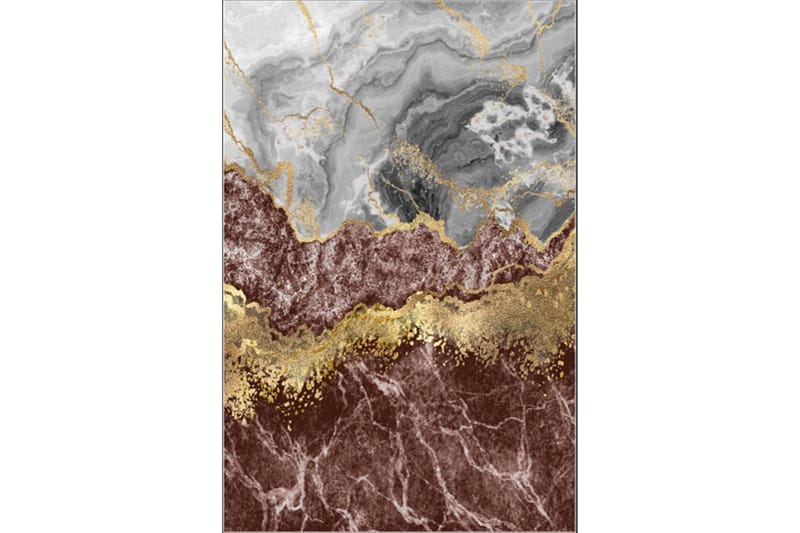 Matte (140 x 220) Homefesto - Bomull, Flerfarget/Fløyel