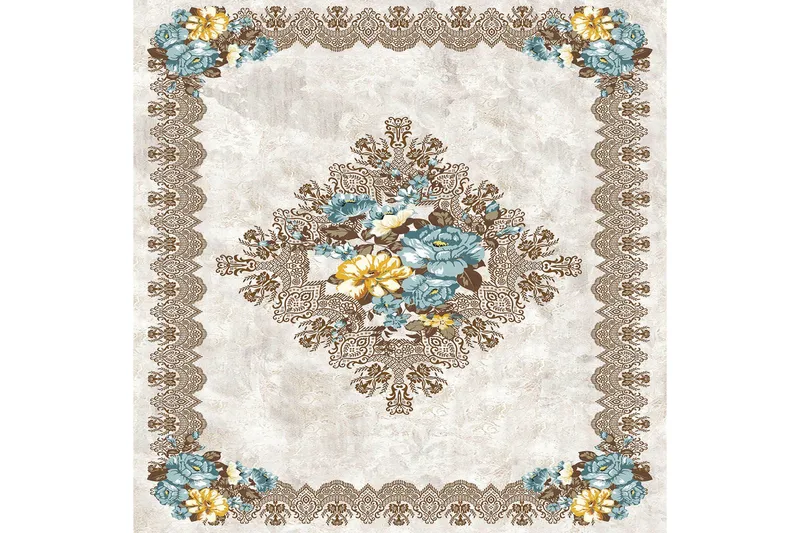 Matte (140x220) Homefesto 4, Flerfarget