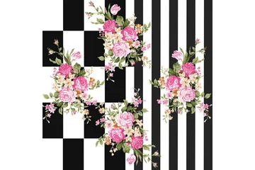 Matte (140x220) Homefesto 4 - Flerfarget - Tekstiler & tepper - Teppe & matte - Orientalske tepper - Persisk matte