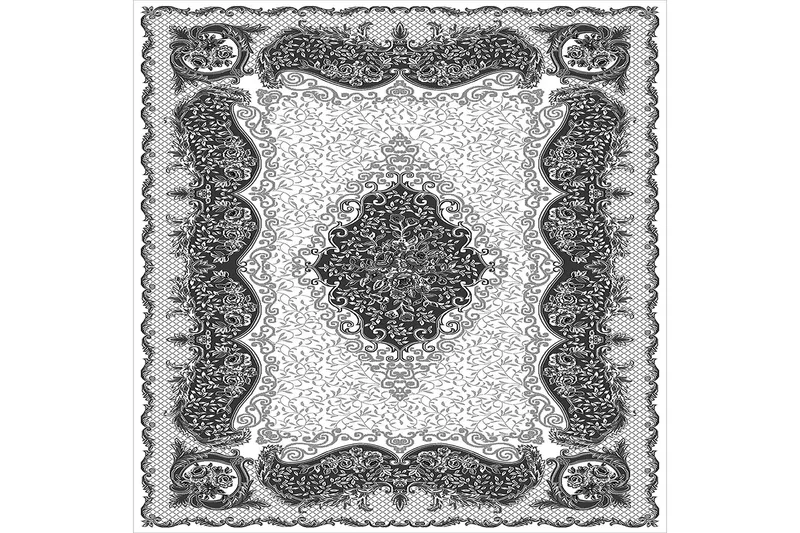 Matte (140x220) Homefesto 4, Flerfarget