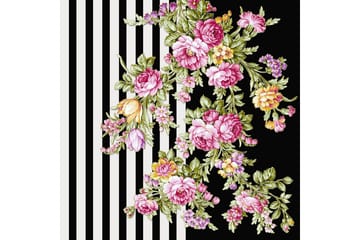 Matte (140x220) Homefesto 4 - Flerfarget - Tekstiler & tepper - Teppe & matte - Orientalske tepper - Persisk matte