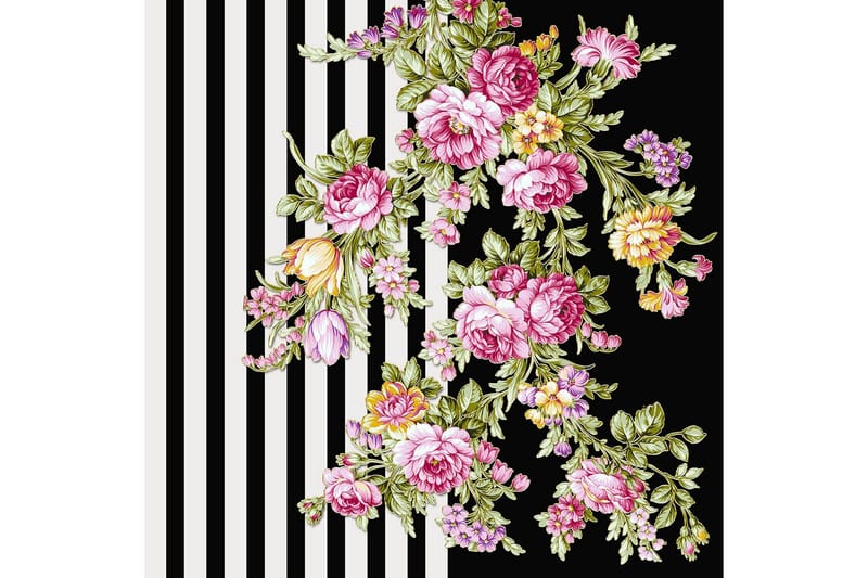 Matte (140x220) Homefesto 4 - Flerfarget - Tekstiler & tepper - Teppe & matte - Orientalske tepper - Persisk matte