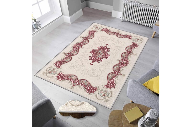 Matte (140x220) Homefesto 4 - Flerfarget - Tekstiler & tepper - Teppe & matte - Orientalske tepper - Persisk matte