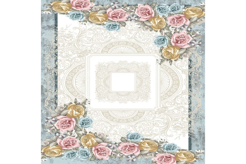 Matte (140x220) Homefesto 4 - Flerfarget - Tekstiler & tepper - Teppe & matte - Orientalske tepper - Persisk matte