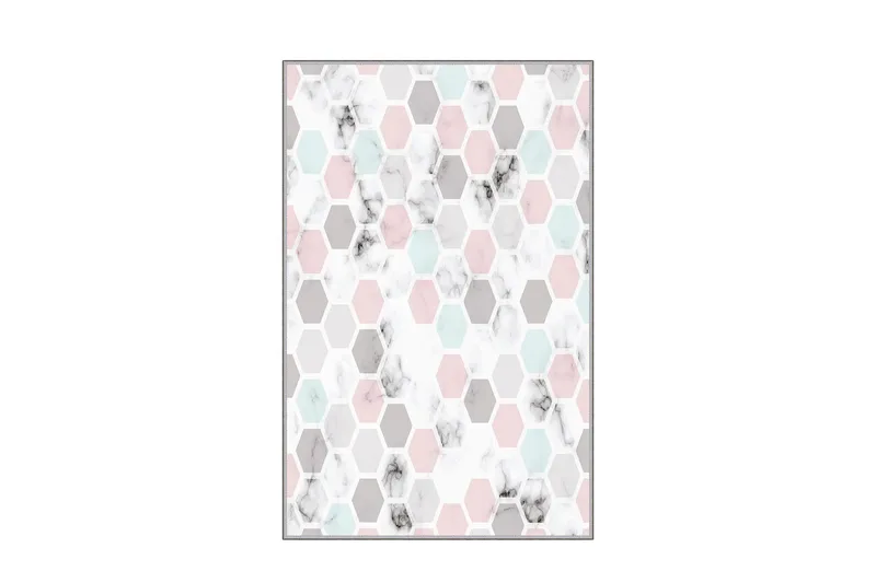 Matte (140x220) Homefesto 4, Flerfarget