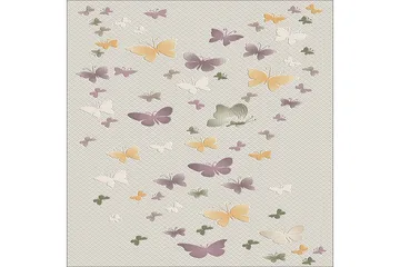 Matte (140x220) Homefesto 4 - Flerfarget - Tekstiler & tepper - Teppe & matte - Orientalske tepper - Persisk matte