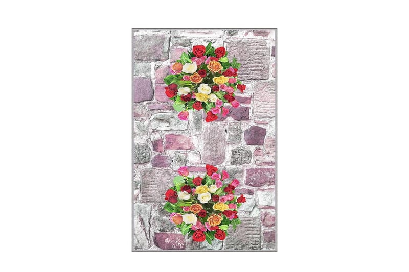 Matte (140x220) Homefesto 4 - Flerfarget - Tekstiler & tepper - Teppe & matte - Orientalske tepper - Persisk matte