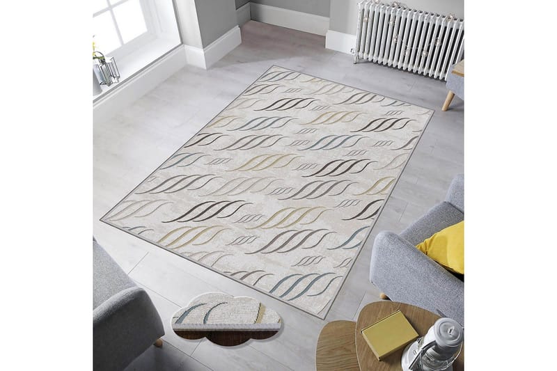 Matte (140x220) Homefesto 4 - Flerfarget - Tekstiler & tepper - Teppe & matte - Orientalske tepper - Persisk matte