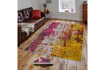 Matte (140x220) Homefesto 4 - Flerfarget - Tekstiler & tepper - Teppe & matte - Orientalske tepper - Persisk matte
