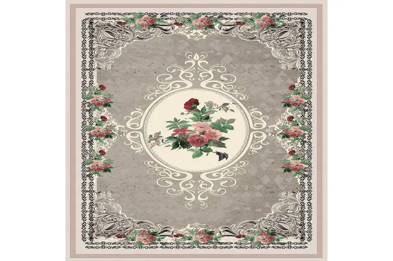 Matte (140x220) Homefesto 4 - Flerfarget - Tekstiler & tepper - Teppe & matte - Orientalske tepper - Persisk matte