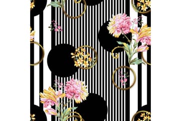 Matte (140x220) Homefesto 4 - Flerfarget - Tekstiler & tepper - Teppe & matte - Orientalske tepper - Persisk matte