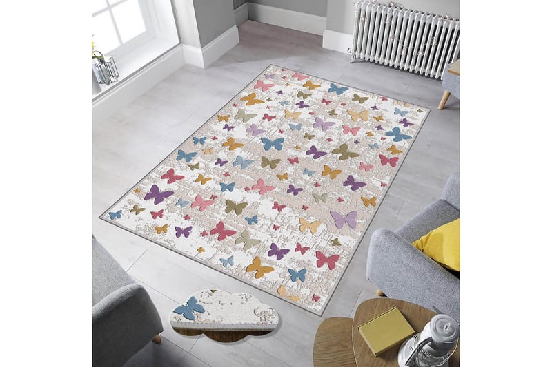 Matte (140x220) Homefesto 4 - Flerfarget - Tekstiler & tepper - Teppe & matte - Orientalske tepper - Persisk matte