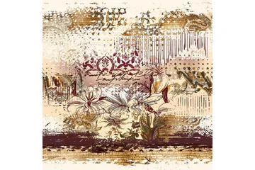 Matte (140x220) Homefesto 4 - Flerfarget - Tekstiler & tepper - Teppe & matte - Orientalske tepper - Persisk matte