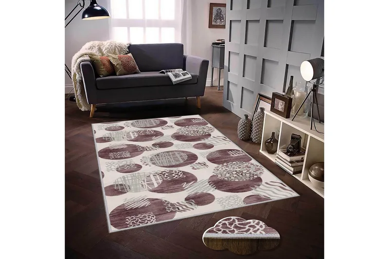 Matte (140x220) Homefesto 5 - Flerfarget - Tekstiler & tepper - Teppe & matte - Orientalske tepper - Persisk matte