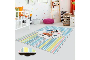 Matte (140x220) Homefesto 5 - Flerfarget - Tekstiler & tepper - Teppe & matte - Orientalske tepper - Persisk matte