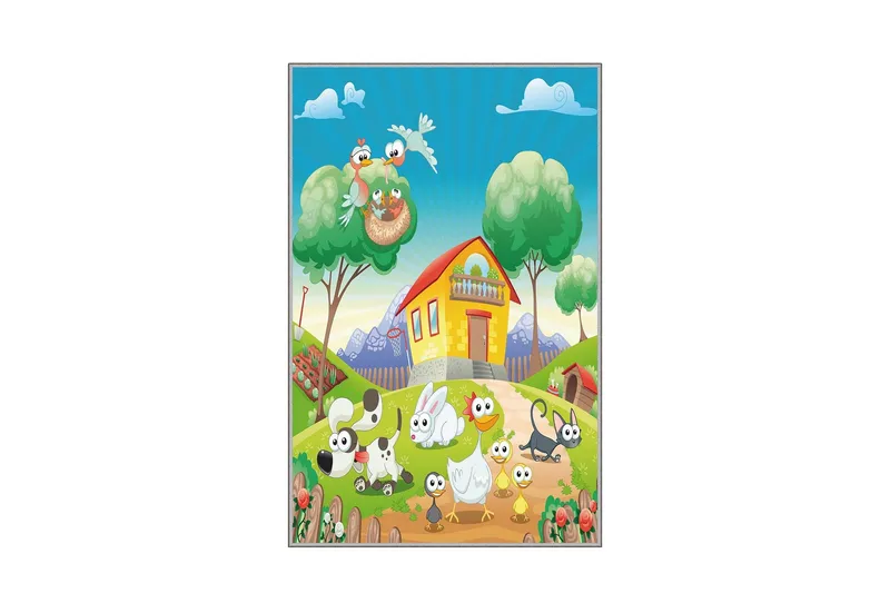 Matte (140x220) Homefesto 5 - Flerfarget - Tekstiler & tepper - Teppe & matte - Orientalske tepper - Persisk matte