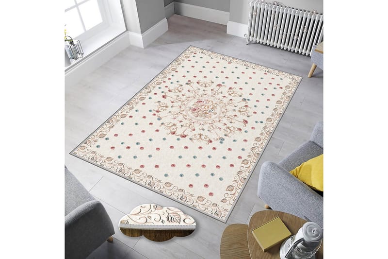 Matte (140x220) Homefesto 5 - Flerfarget - Tekstiler & tepper - Teppe & matte - Orientalske tepper - Persisk matte