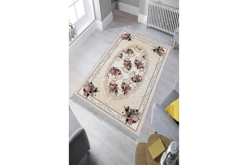 Matte (160 x 230) Homefesto - Bomull - Flerfarget/Fløyel - Tekstiler & tepper - Teppe & matte - Orientalske tepper - Persisk matte