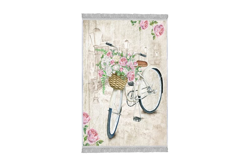 Matte (160 x 230) Homefesto - Bomull, Flerfarget/Fløyel