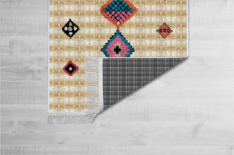 Matte (160 x 230) Homefesto - Bomull - Flerfarget/Fløyel - Tekstiler & tepper - Teppe & matte - Orientalske tepper - Persisk matte
