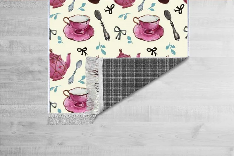 Matte (160 x 230) Homefesto - Bomull - Flerfarget/Fløyel - Tekstiler & tepper - Teppe & matte - Orientalske tepper - Persisk matte