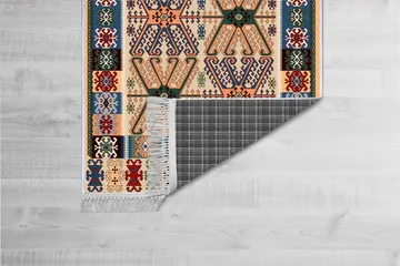 Matte (160 x 230) Homefesto - Bomull - Flerfarget/Fløyel - Tekstiler & tepper - Teppe & matte - Orientalske tepper - Persisk matte