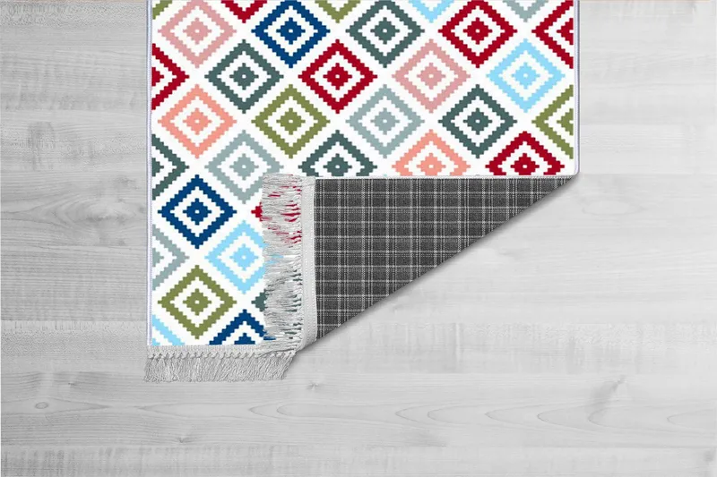 Matte (160 x 230) Homefesto - Bomull - Flerfarget/Fløyel - Tekstiler & tepper - Teppe & matte - Orientalske tepper - Persisk matte