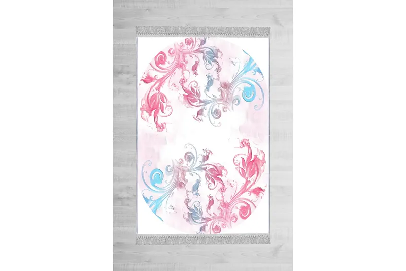 Matte (160 x 230) Homefesto - Bomull, Flerfarget/Fløyel