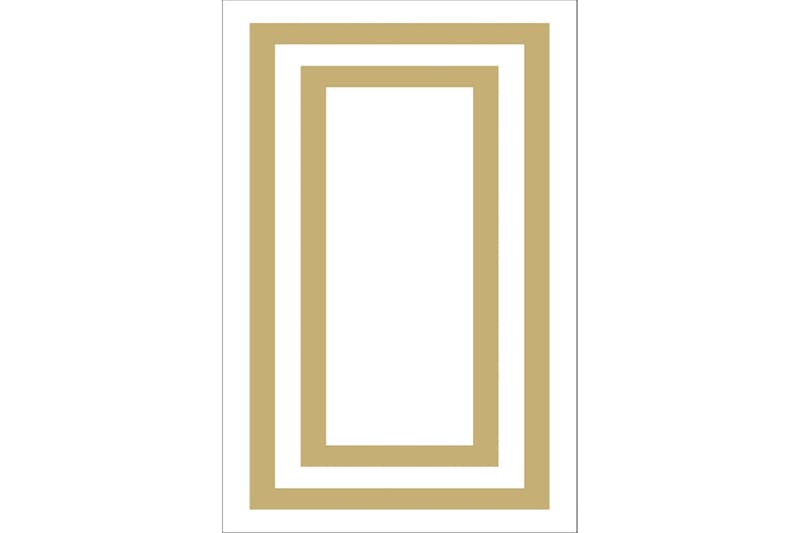 Matte (160 x 230) Homefesto - Bomull, Flerfarget/Fløyel