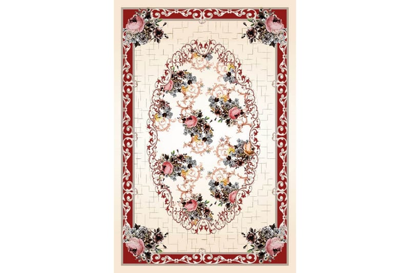 Matte (160 x 230) Homefesto - Bomull - Flerfarget/Fløyel - Tekstiler & tepper - Teppe & matte - Orientalske tepper - Persisk matte