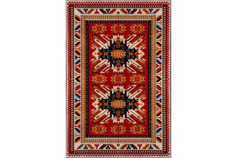Matte (160 x 230) Homefesto - Bomull - Flerfarget/Fløyel - Tekstiler & tepper - Teppe & matte - Orientalske tepper - Persisk matte