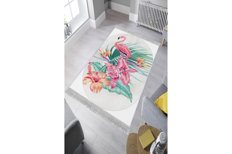 Matte (160 x 230) Homefesto - Bomull - Flerfarget/Fløyel - Tekstiler & tepper - Teppe & matte - Orientalske tepper - Persisk matte