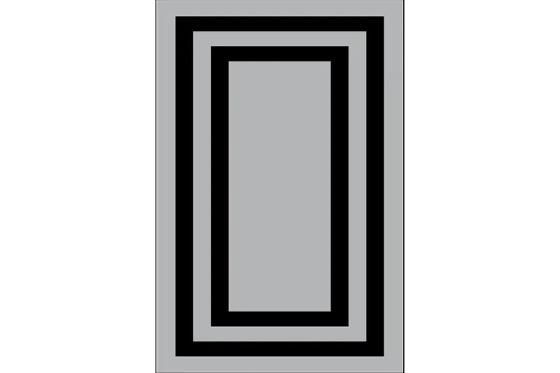 Matte (160 x 230) Homefesto - Bomull, Flerfarget/Fløyel