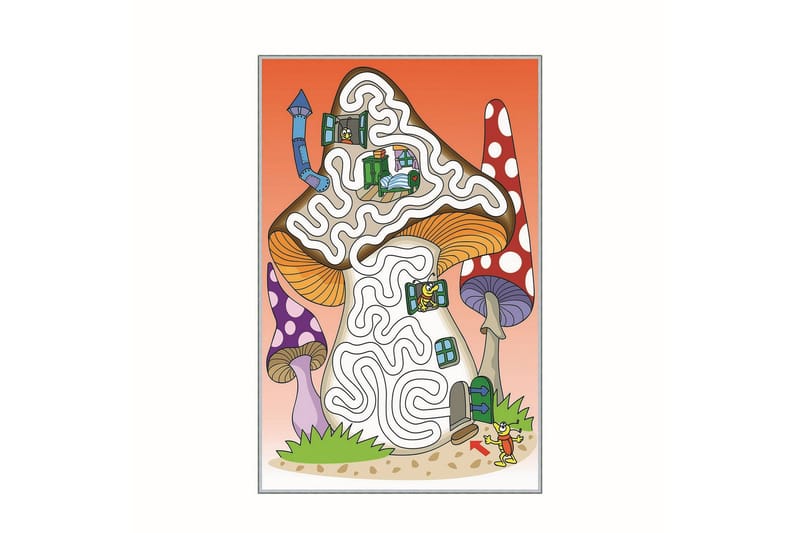 Matte (160x230) Homefesto 4 - Flerfarget - Tekstiler & tepper - Teppe & matte - Orientalske tepper - Persisk matte