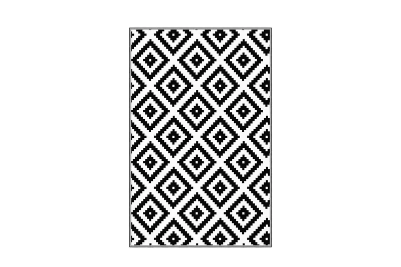 Matte (160x230) Homefesto 4, Flerfarget